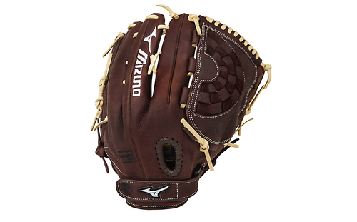 Vist Large View of Product Image Which is New Mizuno FRANCHISE FP RH Throw Fastpitch Gloves
