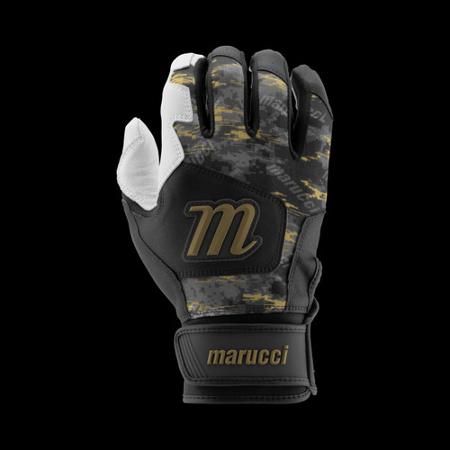 Vist Large View of Product Image Which is New GXR BATTING GLOVES BK LG