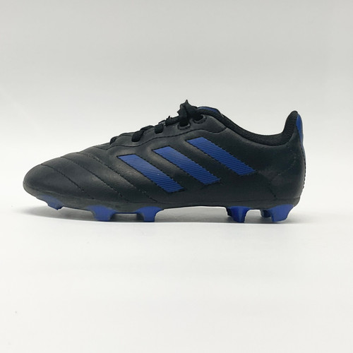 Vist Large View of Product Image Which is Used Adidas Soccer Cleats Black And Navy Blue Junior 01