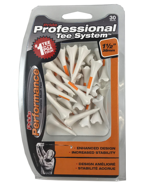 Vist Large View of Product Image Which is Pride PTS Performance 1 1/2" Golf Tees 30ct #87887