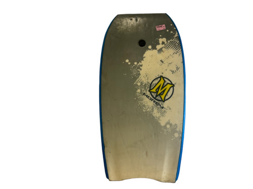 Vist Large View of Product Image Which is Used Morey Boogie MACH 9 TUBE RAIL Body Board White 42"