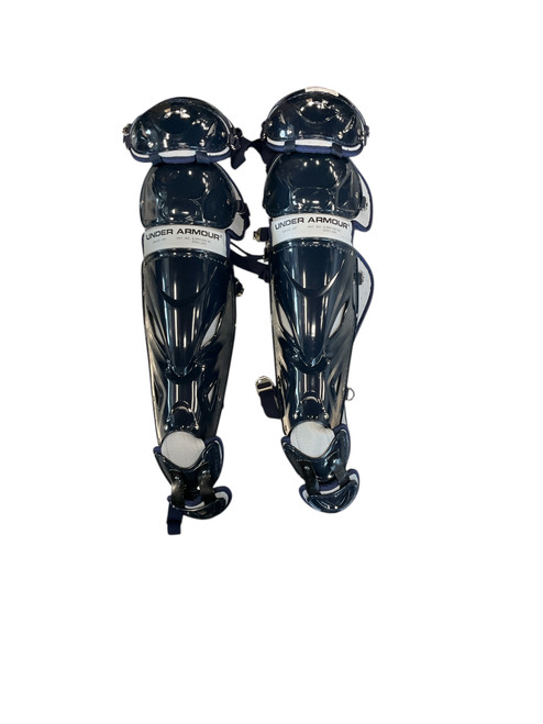 Vist Large View of Product Image Which is Used Under Armour UALG2-AP Catchers Leg Guards None Adult