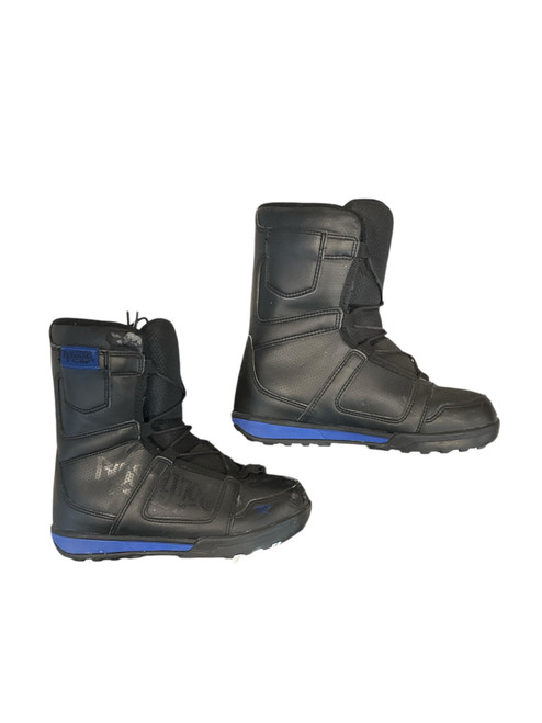 Vist Large View of Product Image Which is Used Rossignol BLK/BLUE Boys Snowboard Boots None Junior 05 11512-S000180977