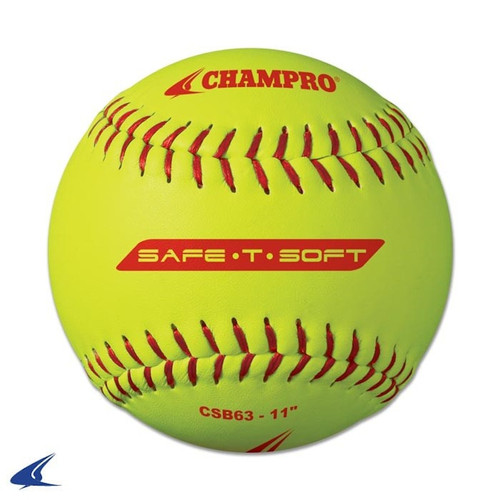 Vist Large View of Product Image Which is New 11IN SAFETY SOFTBALL 11512-CHPCSB63