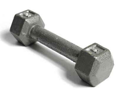 Vist Large View of Product Image Which is New Cap CAST Hex Dumbbell (Each)