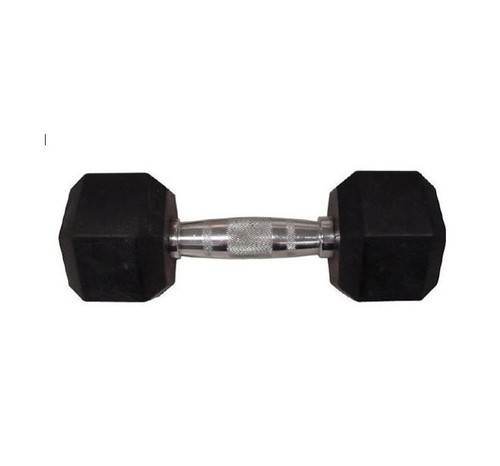 Vist Large View of Product Image Which is New Weider RUBBER HEX DUMBBELL Hex Dumbbell (Each) 5 lb