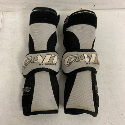 Used DeBeer GAIT FLARE Lacrosse Arm Pads/Guards Black Senior 11762-S000054563