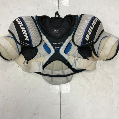 Vist Large View of Product Image Which is Used Bauer SUPREME ONE55 Junior Shoulder Pads MD