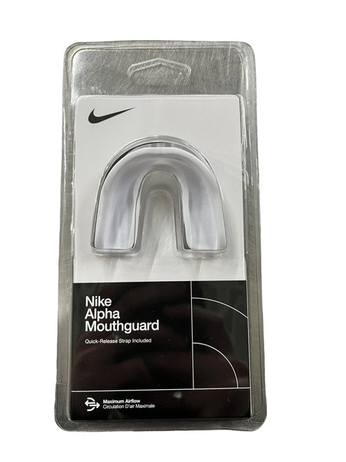 Vist Large View of Product Image Which is New Nike Alpha Mouthguard Wht 11820-ATC1008200101