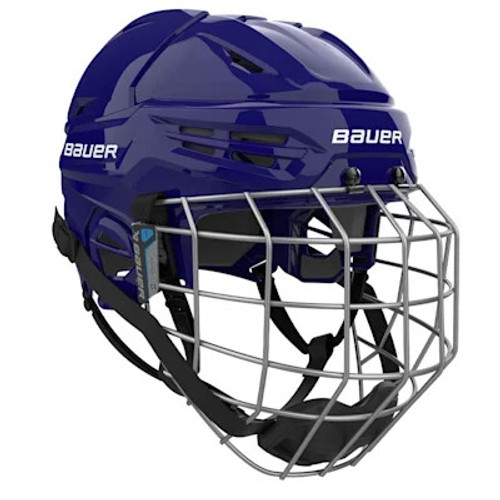 Vist Large View of Product Image Which is New BAUER REAKT55 COMBO LG NAVY