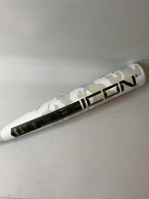 Vist Large View of Product Image Which is New Rawlings ICON BB/SB USSSA 2 3/4 Bat 30" -8