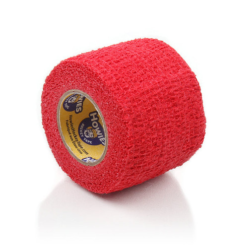 Vist Large View of Product Image Which is New Howies Hockey Grip Stretch Tape 1.5" Red