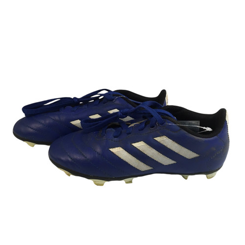 Vist Large View of Product Image Which is Used Adidas Soccer Cleats Royal Blue Junior 02