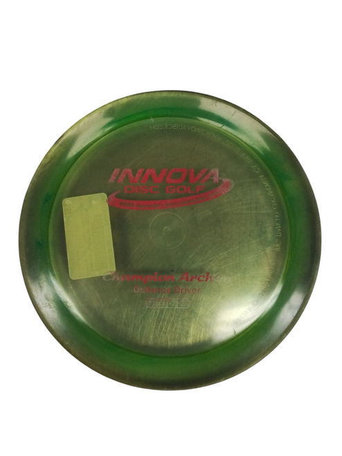 Vist Large View of Product Image Which is Used Innova CHAMPION ARCHON Disc Golf Driver Green
