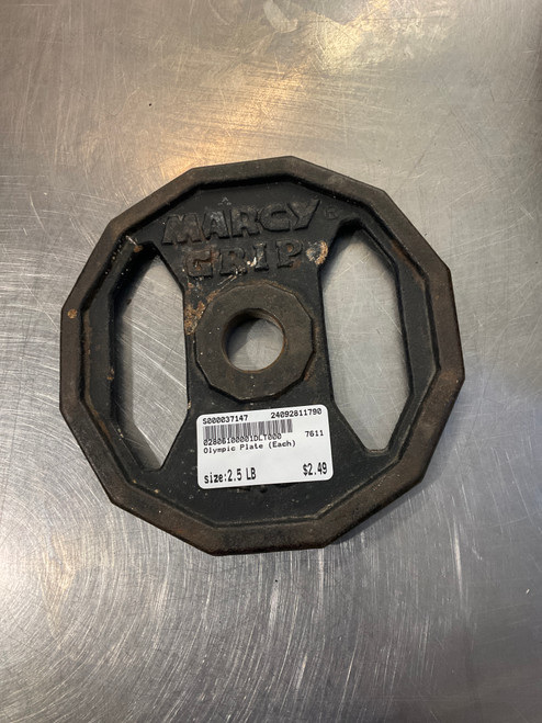 Vist Large View of Product Image Which is Used Olympic Plate (Each) 2.5 lb 11790-S000037147
