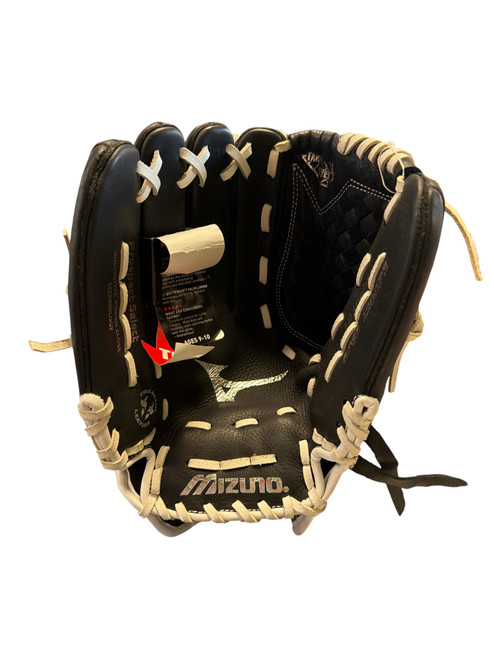 Vist Large View of Product Image Which is New Mizuno PROSPECT LH Throw Fastpitch Gloves Black 12"