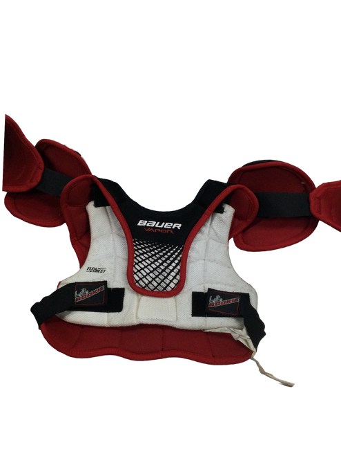 Vist Large View of Product Image Which is Used Bauer VAPOR Junior Shoulder Pads MD