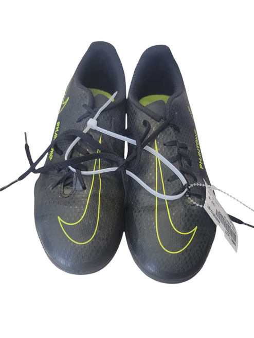 Vist Large View of Product Image Which is Used Nike PHANTOM Soccer Cleats Black Junior 02.5