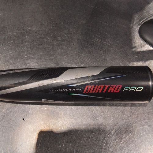 Vist Large View of Product Image Which is Used Rawlings QUATRO PRO BB/SB USSSA 2 5/8 Bat 31"