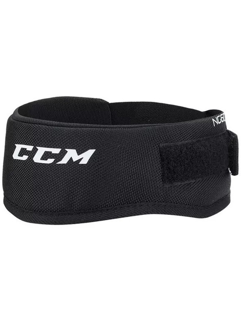 Vist Large View of Product Image Which is New CCM NG600 NECK GUARD Hockey Neck Guard Black
