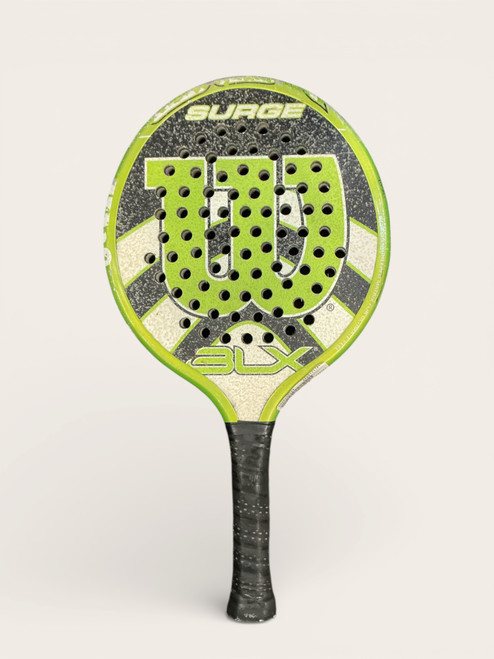 Vist Large View of Product Image Which is Used Wilson SURGE BLX Pickleball Racquet Green