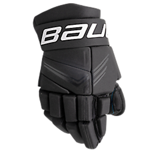 New Bauer S24 X Hockey Glove Black 14" 11506-BAR1063728B14