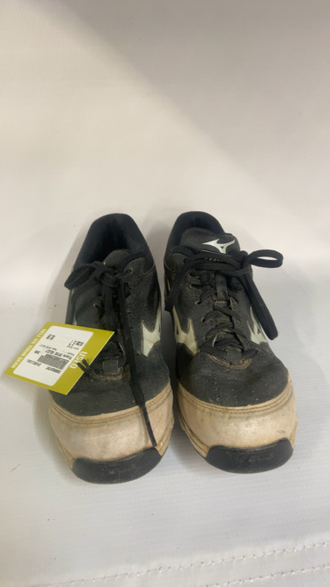 Used Mizuno SPIKE SELECT BB/SB Cleats Black Senior 7 11831-S000024707