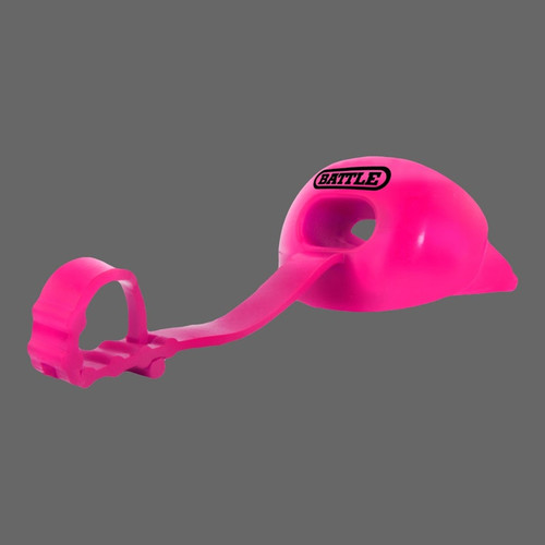 Vist Large View of Product Image Which is Battle Sports Oxygen Mputhguard w/Strap Pink #8816
