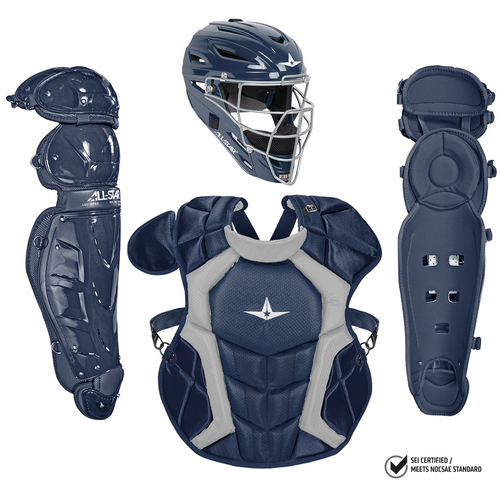 Vist Large View of Product Image Which is All Star S7 Adult Catcher's Kit Navy #CKCCPRO4