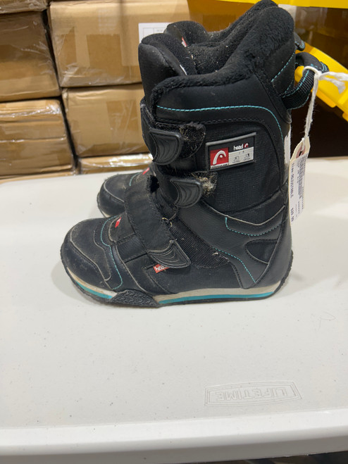 Vist Large View of Product Image Which is Used Head JR Boys Snowboard Boots None Adjustable 11162-S000404465