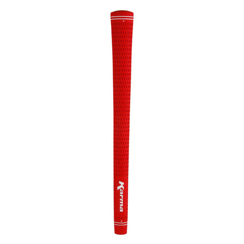 Vist Large View of Product Image Which is Karma Velour Red Grip Standard #AKGN3