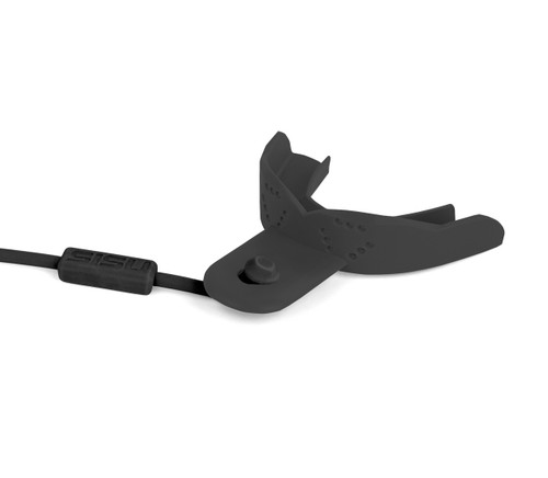 Sisu Adult Tether Mouthguard Charcoal Black