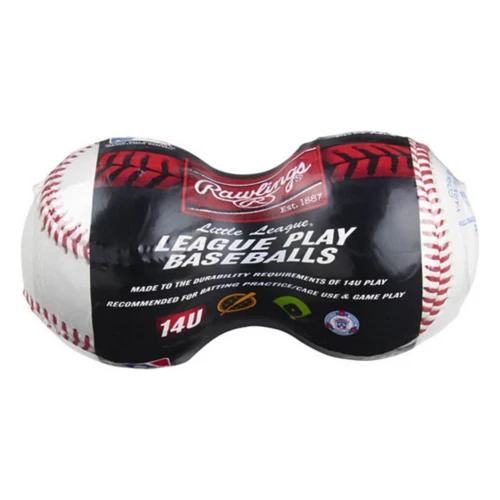 Vist Large View of Product Image Which is Rawlings 14U Baseball 2pk #R14USW2