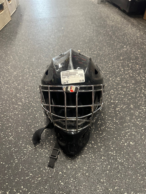 Used Itech EXPIRED PROFILE 2500 Junior Goalie Helmet/Mask Black One Size 11162-S000415888