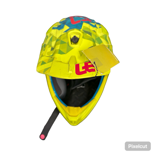 Vist Large View of Product Image Which is Used Leatt GPX 4.5 Adult Helmet Yellow SM
