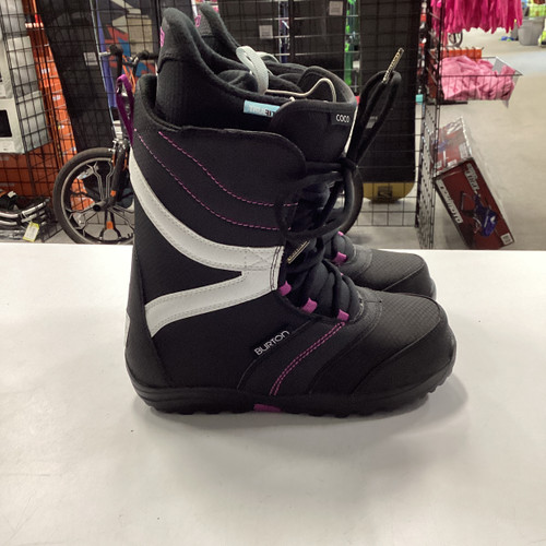 Vist Large View of Product Image Which is Used Burton IMPRINT 1 Womens Snowboard Boots Black Senior 9 10672-S000312600