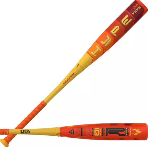 Vist Large View of Product Image Which is Used Easton 2025 HYPE FIRE BB/SB USSSA 2 3/4 Bat 31" 11805-S000049169