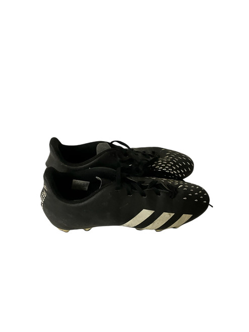 Vist Large View of Product Image Which is Used Adidas Junior Soccer Cleats Size 5