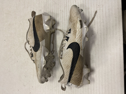 Vist Large View of Product Image Which is Used Nike Adult FB Cleats White Senior 9.5