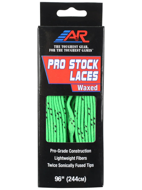 New A&R P-S Lime Green 120" Waxed Laces 11692-AARPSLM120X Vist Large View of Product Image Which is New A&R P-S Lime Green 120" Waxed Laces