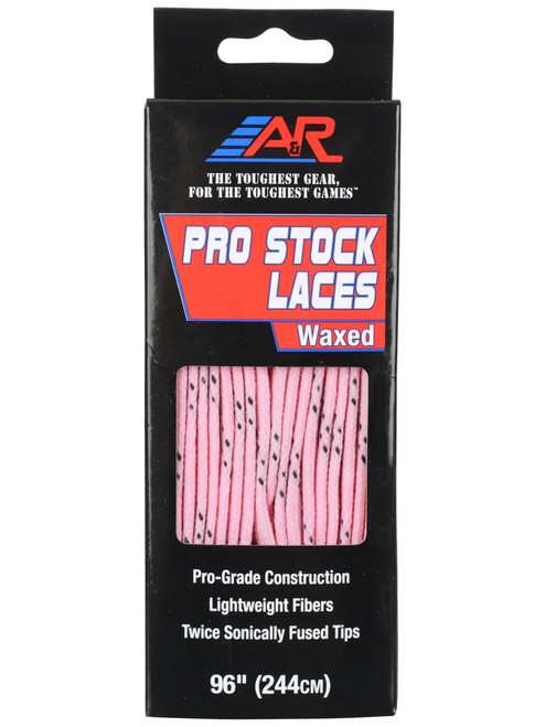 Vist Large View of Product Image Which is New A&R P-S Pink 120" Waxed Laces