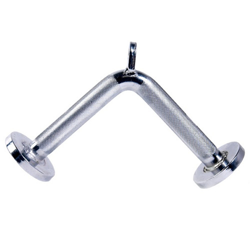 Vist Large View of Product Image Which is CAP Chromed Triceps Press Bar #MB504