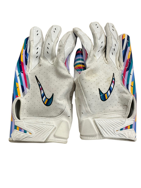 Vist Large View of Product Image Which is Used Nike VAPOR JET 5.0 CRC FB Gloves White 3X 11406-S000101482