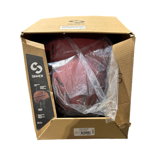 Vist Large View of Product Image Which is New ALPE D'HUEZ RED HELMET