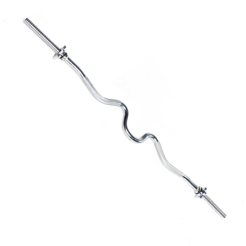 Vist Large View of Product Image Which is New CAP Standard Threaded Solid Super Curl Bar #RB48T 11733-CAPRB-48T