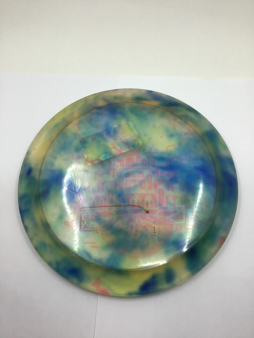 Used Innova CHAMPION INVICTUS DYE Disc Golf Driver Clear 175g 10105-S000266517