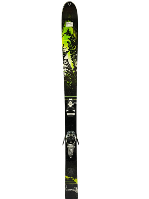 Used K2 ANNEX 108 Mens DH Ski/Binding Black 177 cm 11680-S000411182