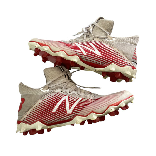 Used New Balance LAX Cleats Mens White Senior 9.5 11760-S000067327
