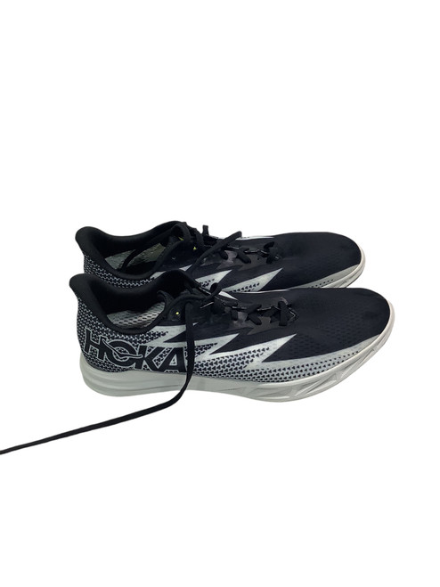 Vist Large View of Product Image Which is Used Hoka Running/X-Train Shoes M Black And White Senior 11 11347-S000232886