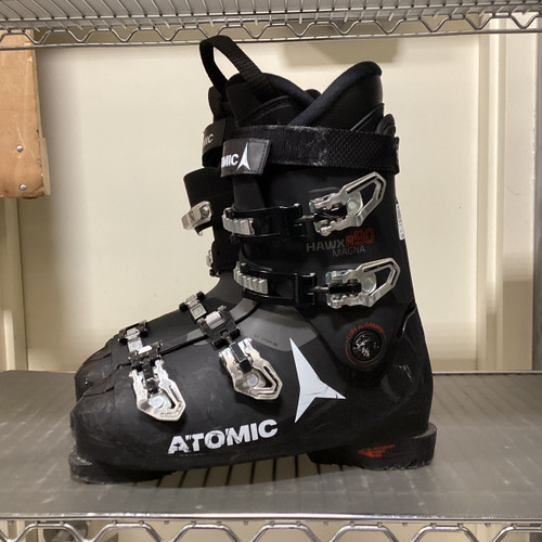 Vist Large View of Product Image Which is Used Atomic HAWX R90 MAGNA Mens DH Ski Boot Black 295 MP - M11.5 10672-S000312778